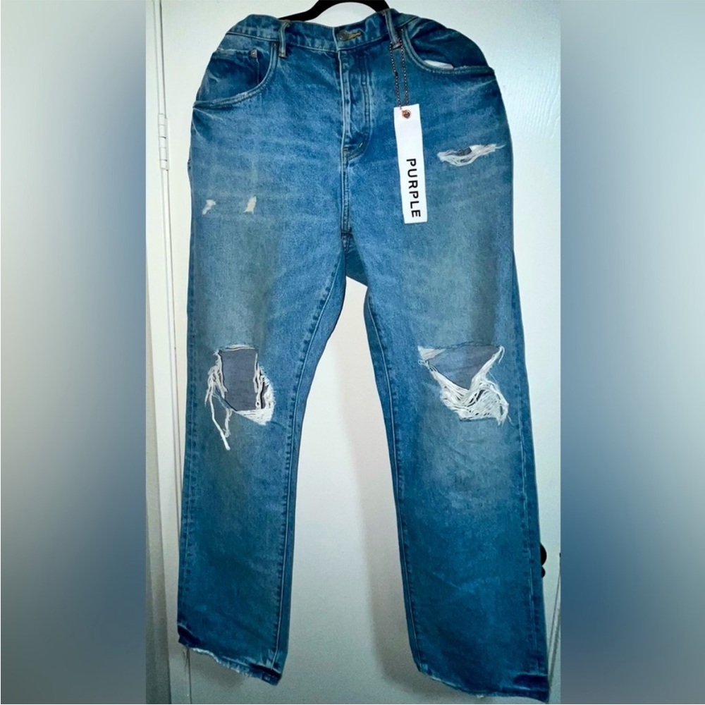 Purple Brand Slim Straight Jeans